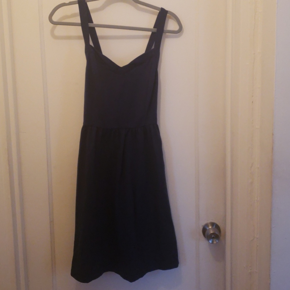 Navy Blue Plus Size Dress